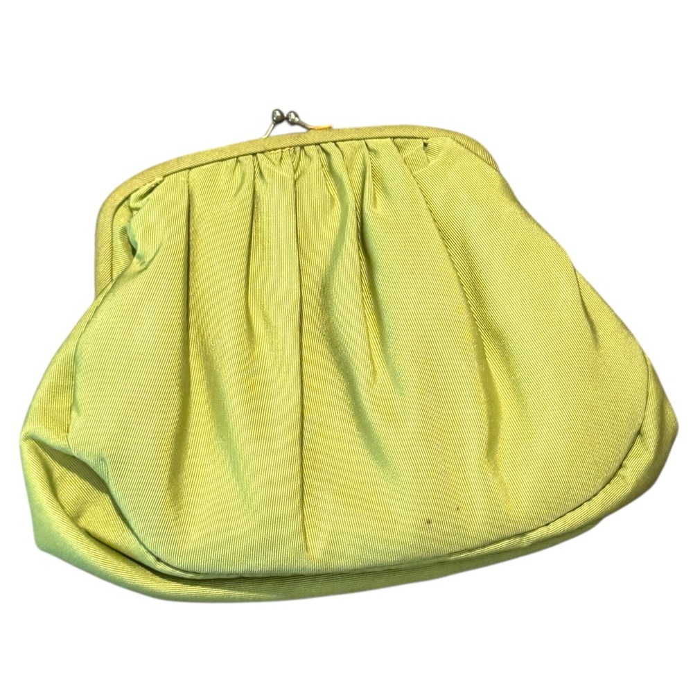 Elegant Crabtree & Evelyn Sage Green Women's Clutch